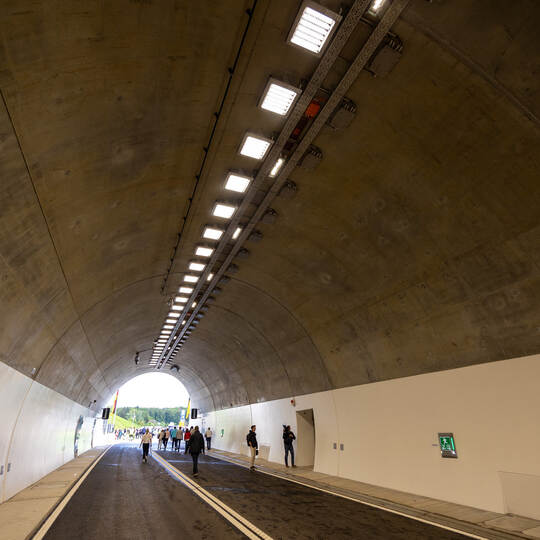 Verkehrsfreigabe Arlinger Tunnel