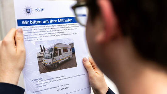 Fahndungsaufruf Polizei Hamburg