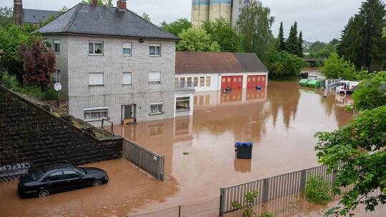 Hochwasser in Lebach