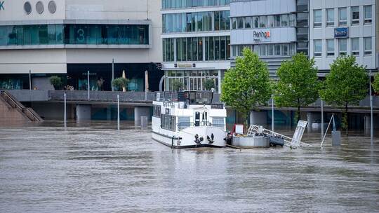 Hochwasser im Saarland - Saarbrücken