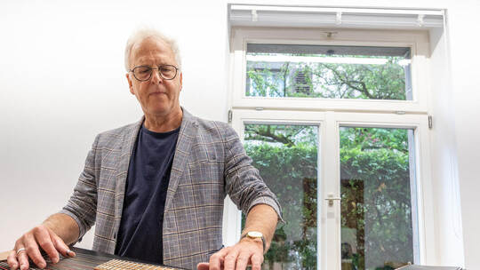 Georg Glasl Zitherspieler Seeburger Stiftung