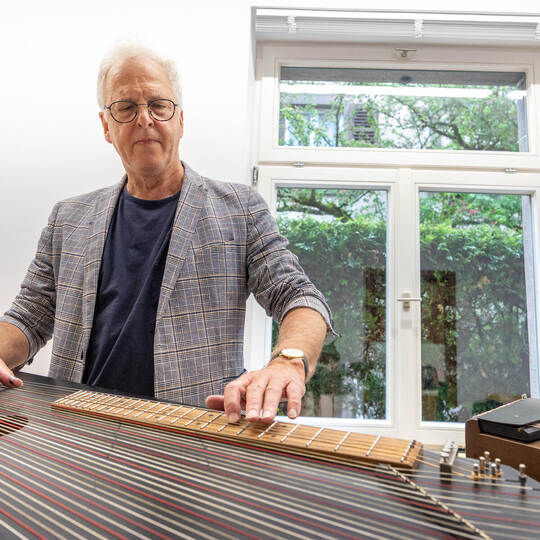 Georg Glasl Zitherspieler Seeburger Stiftung