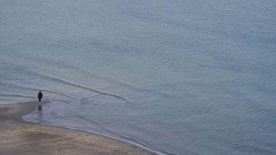 Allein am Strand