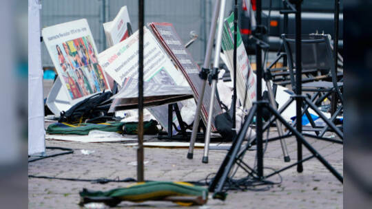 Mannheim - Messerangriff auf Marktplatz