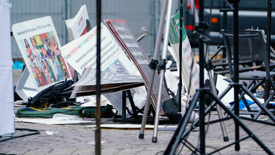 Mannheim - Messerangriff auf Marktplatz