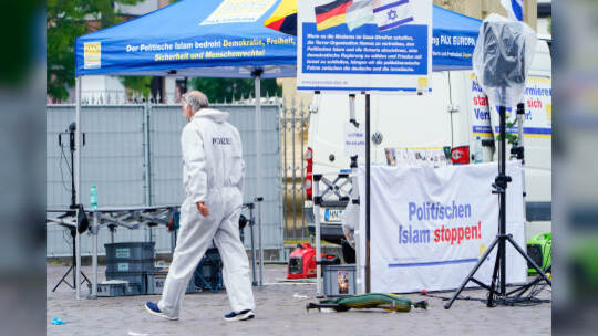 Mannheim - Messerangriff auf Marktplatz
