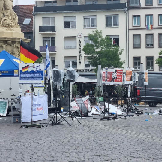 Messerangriff auf Marktplatz in Mannheim
