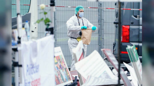 Mannheim - Messerangriff auf Marktplatz