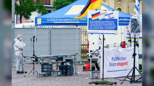 Mannheim - Messerangriff auf Marktplatz