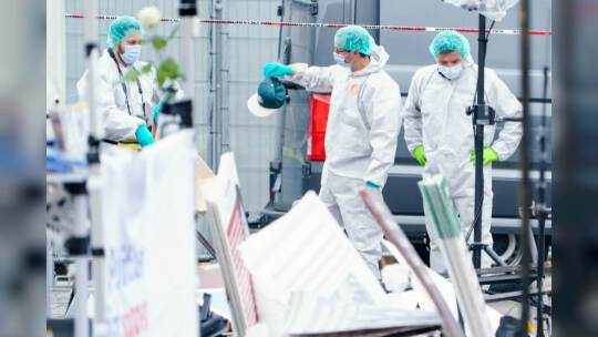 Mannheim - Messerangriff auf Marktplatz