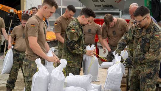 Bundeswehr hilft in Bayern