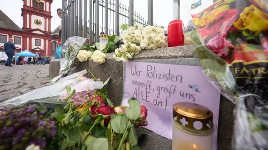 Nach dem Messerangriff in Mannheim Nach dem Messerangriff in Mannheim