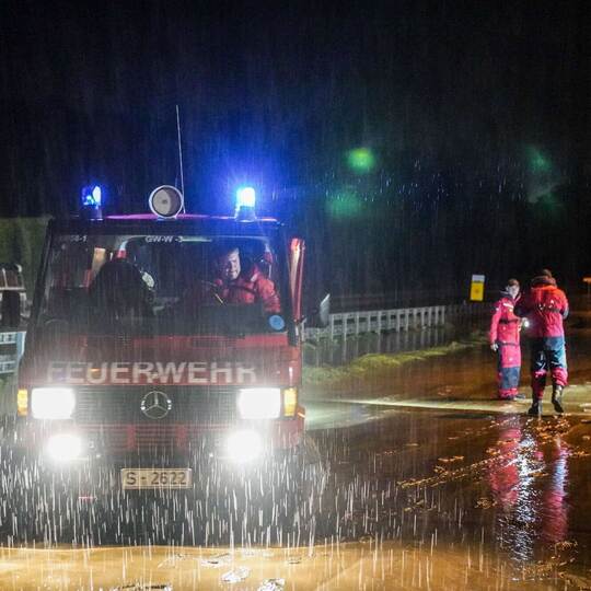 Hochwasser in Baden-Württemberg - Ebersbach an der Fils Hochwasser in Baden-Württemberg - Ebersbach an der Fils