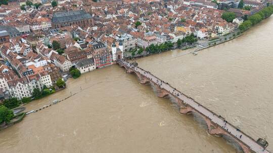 Hochwasser in Baden-Württemberg - Heidelberg