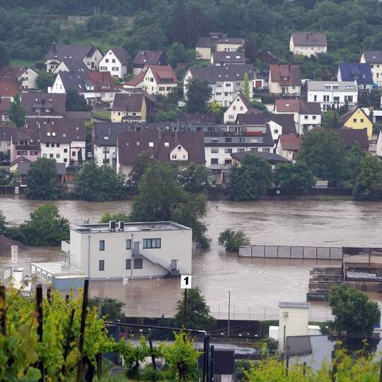 Hochwasser in Baden-Württemberg - Benningen am Neckar Hochwasser in Baden-Württemberg - Benningen am Neckar