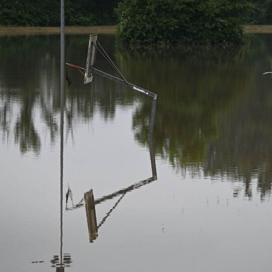 Hochwasser in Baden-Württemberg - Meckenbeuren Hochwasser in Baden-Württemberg - Meckenbeuren