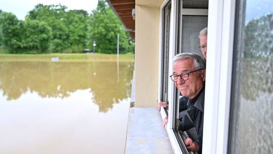 Hochwasser in Baden-Württemberg - Meckenbeuren Hochwasser in Baden-Württemberg - Meckenbeuren
