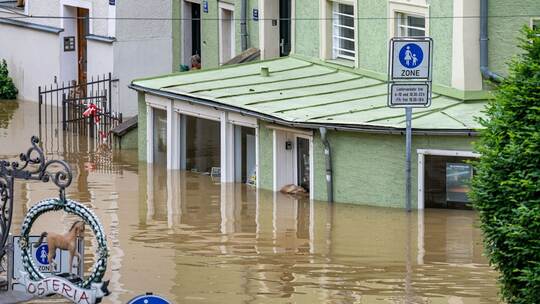 Hochwasser in Bayern - Passau