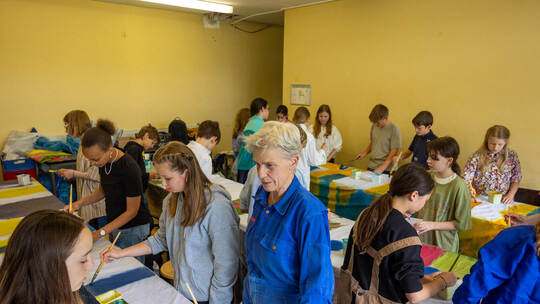 Fahnenprojekt Sibylle Burrer Reuchlin