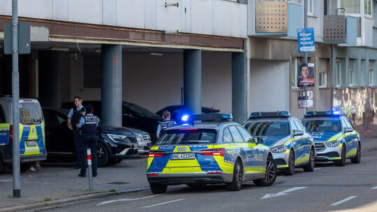 Polizei Großeinsatz Habermehlstraße