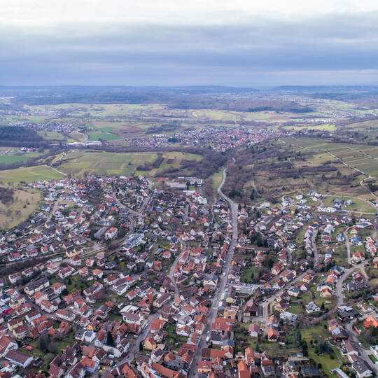 Luftbild Keltern