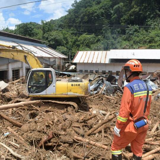 Überschwemmungen in China