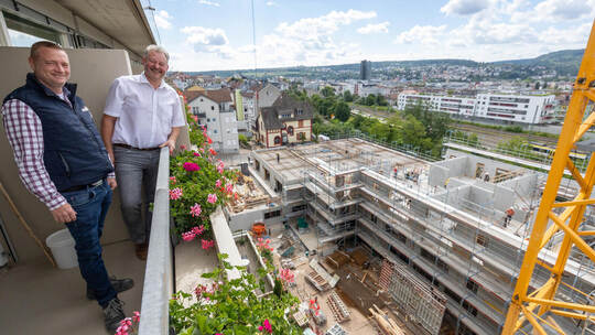 Heim Am Hachel Baustelle Halbzeit