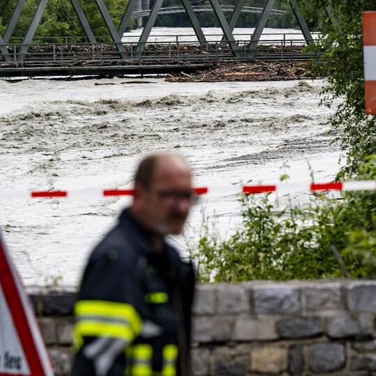 Nach Unwettern in der Schweiz