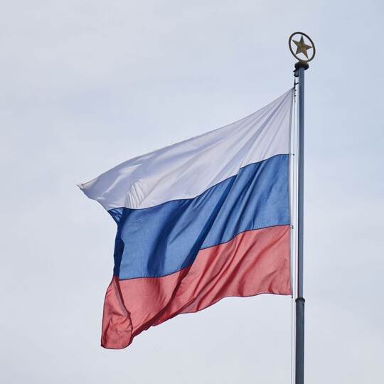 Russische Flagge