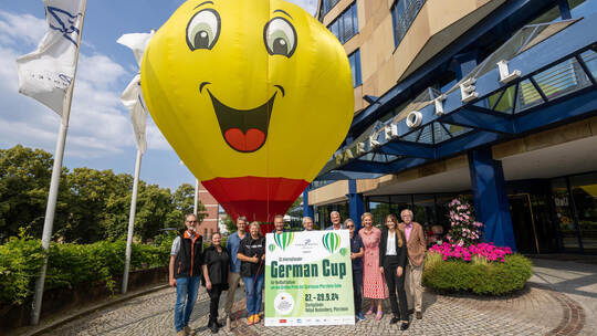 Wollen nach mehrjähriger Pause den German Cup wieder aufblühen lassen: Organisator Wolfgang M. Trautz und Parkhoteleigentümer Wo PK 13 German Cup