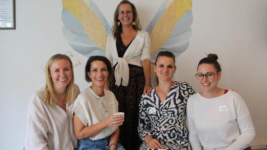 Beschwingt: Sabrina Wenz (Entspannungstrainerin), Alexandra Liefke (Facial Yoga und Gua Sha), Systemischer Coach/Achtsamkeitstra