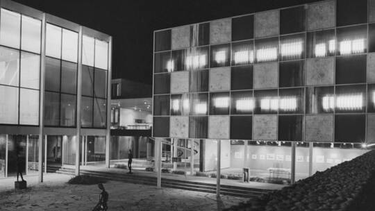 Schmuckmuseum im neu eröffneten Reuchlinhaus, historische Fotografie 1963 Foto: Siegrid Neubert