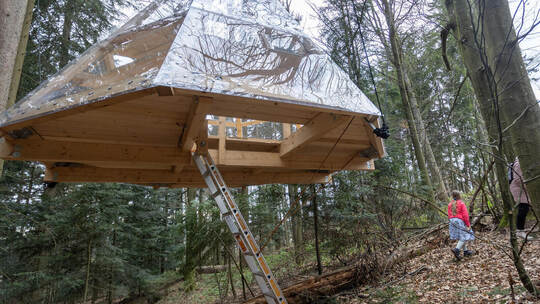 Baumhaus Einweihung Dobel