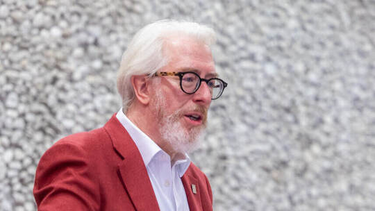 Der richtige Mann an der richtigen Stelle: Georg Leicht.