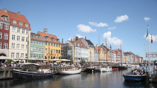 Nyhavn in Kopenhagen Nyhavn in Kopenhagen