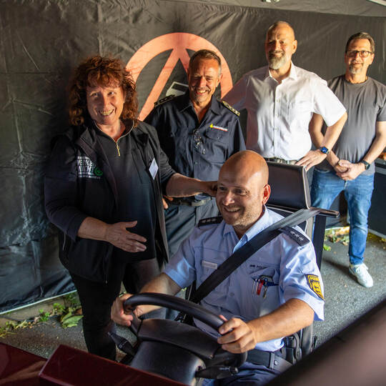 Verkehrssicherheitstag Güterverkehr Messplatz