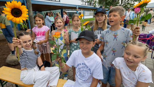Verabschiedung Grundschüler Huchenfeld