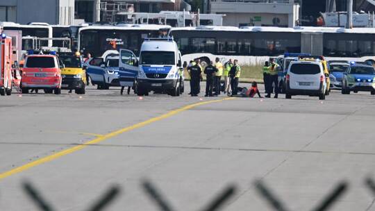 Flugverkehr in Frankfurt wegen Klimaaktivisten eingestellt
