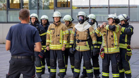 Strahlenschutz Übung Feuerwehr Baden Baden Hilda