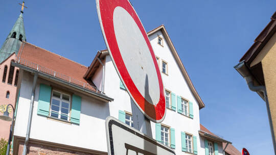 Sperrung Öschelbronner Straße Wurmberg