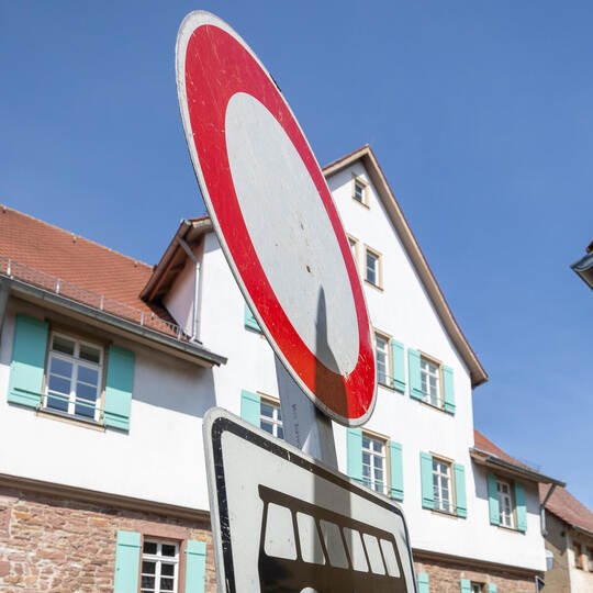 Sperrung Öschelbronner Straße Wurmberg