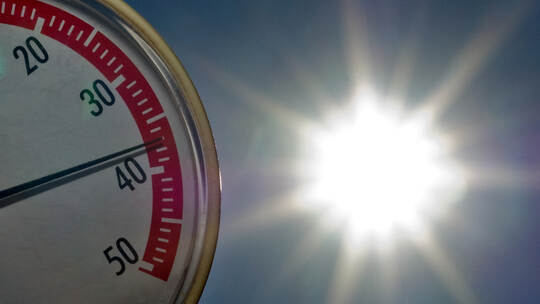 Sommerhitze pur