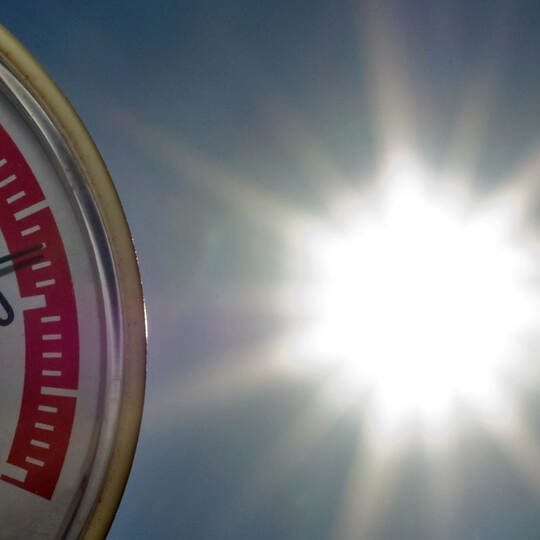 Sommerhitze pur