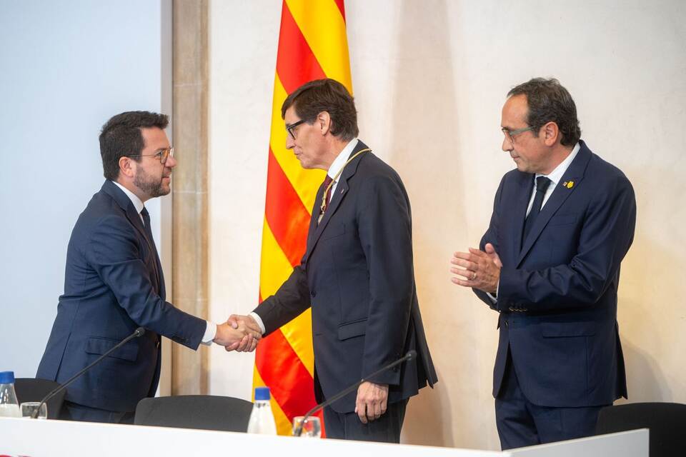 Amtseinführung Illas als neuer katalanischer Ministerpräsident Amtseinführung Illas als neuer katalanischer Ministerpräsident