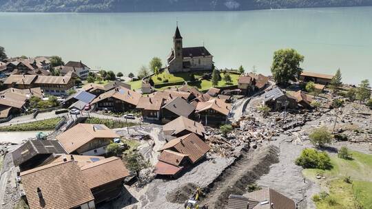 Unwetter in Brienz