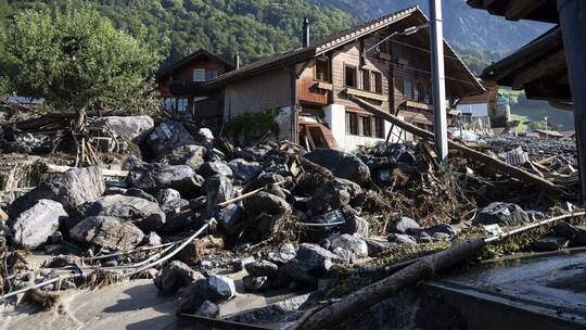 Unwetter in Brienz