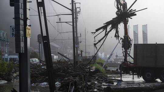 Unwetter im Berner Oberland