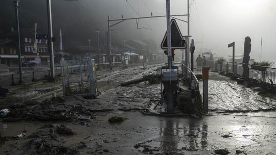 Unwetter im Berner Oberland