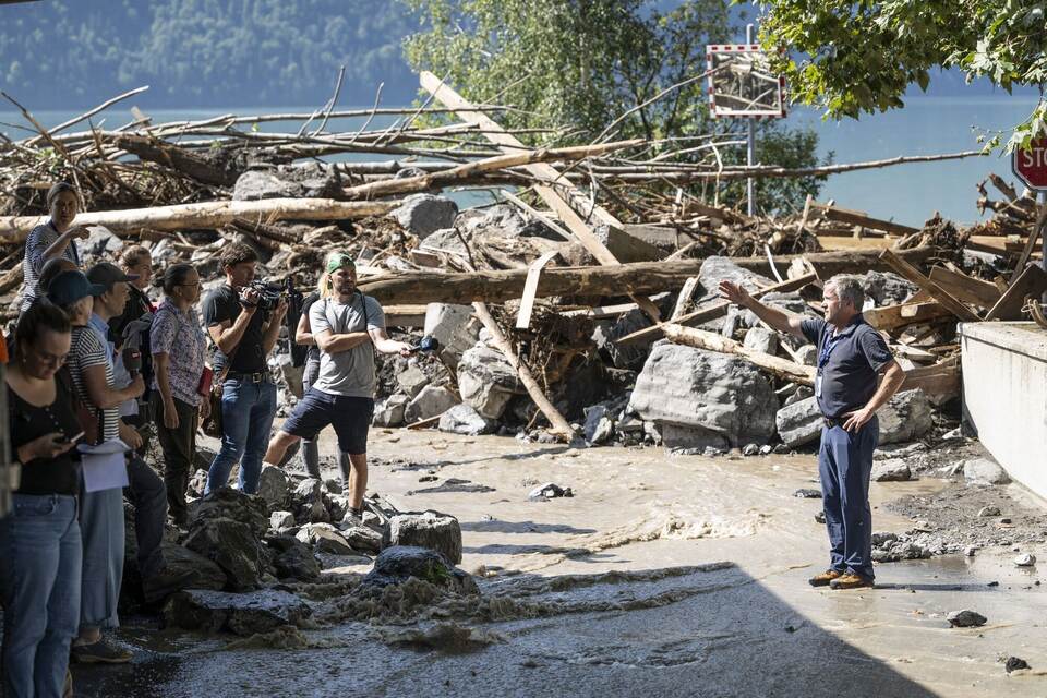 Unwetter in Brienz