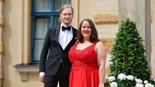Ricarda Lang und Florian Wilsch Ricarda Lang und Florian Wilsch
